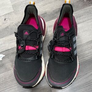 adidas Women's cold ready ultraboost Black & Pink  Running Sneakers